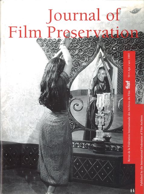 Journal of Film Preservation N° 60/61 - FIAF